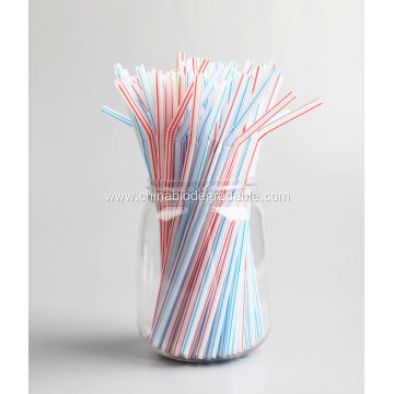 100% Compostable Natural Plant Flexible PLA Eco Straws